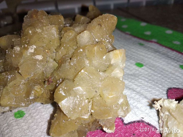 Друза кальцит