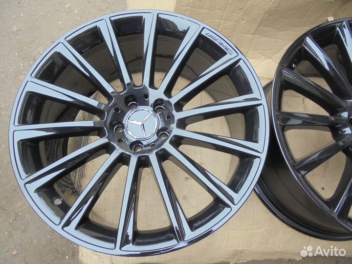 Разноширокие оригинал диски Mercedes W253 AMG R20