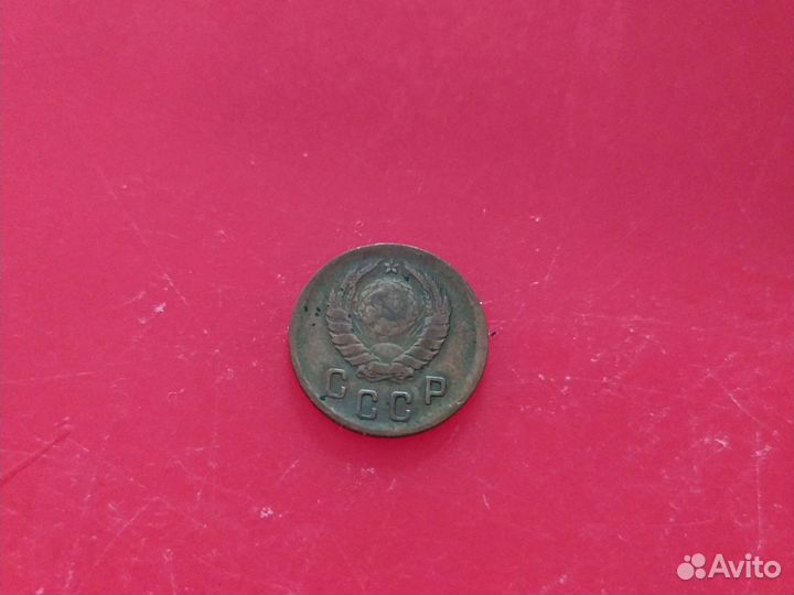 Монета СССР 2 копейки 1938г