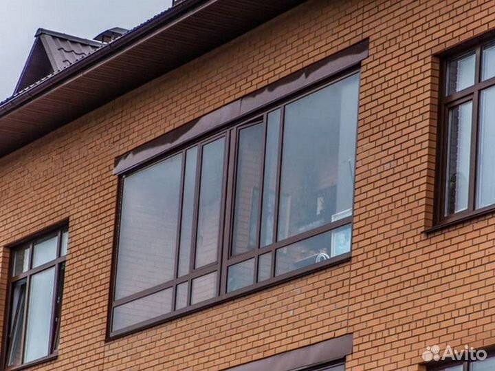 Окна алюминиевые