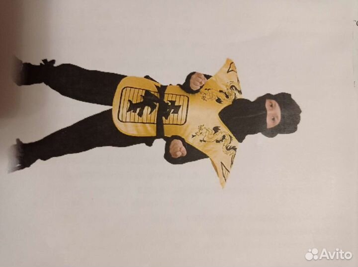 Новогодний костюм для мальчика ниндзя