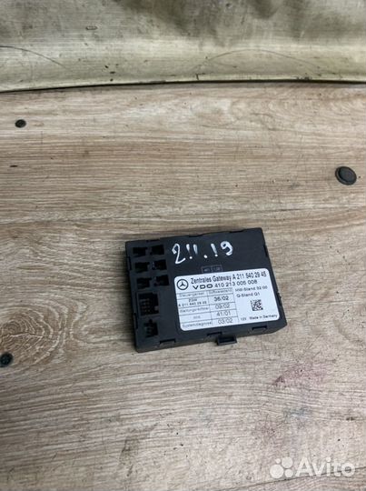 Управление центральным шлюзом мерседес w211