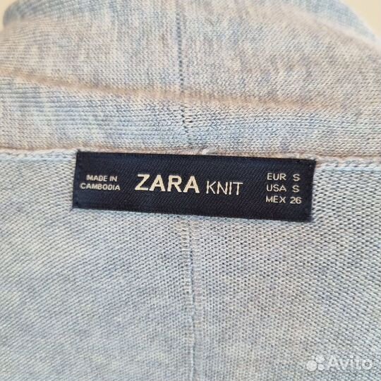 Кардиган zara knit S 42