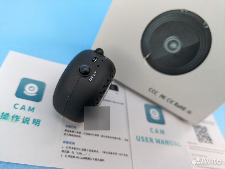 Камера вай фай Mini Wife 4K 150 градусов