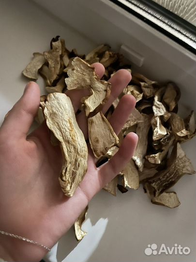 Сухие белые грибы