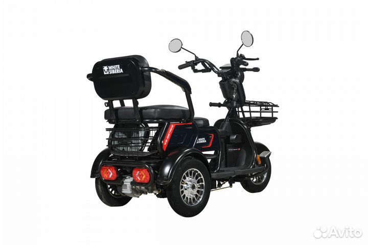 Электротрицикл White Siberia Sibtrike 2000W