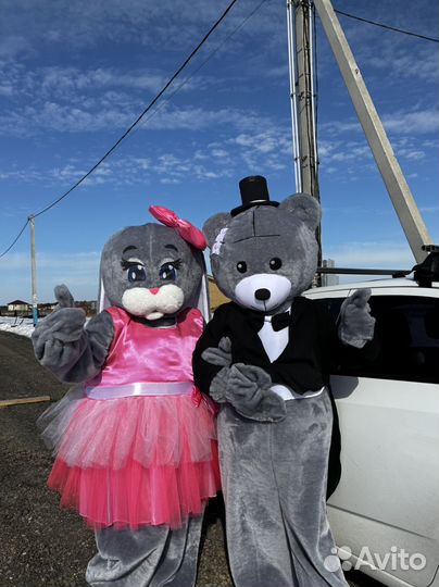 Мишка и Зайка поздравления