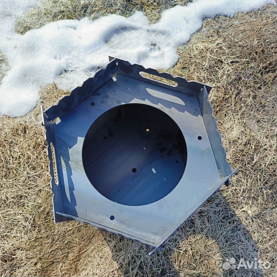 Печь под казан разборная