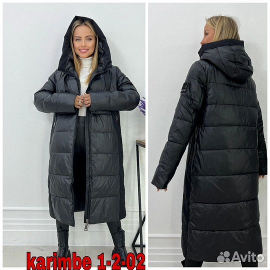 Пуховик зима, новый