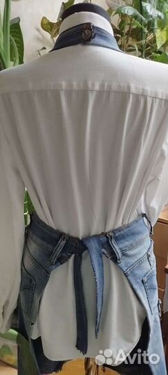 Джинсовый фартук