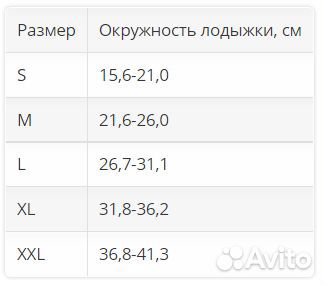 Бандаж на голеностопный сустав
