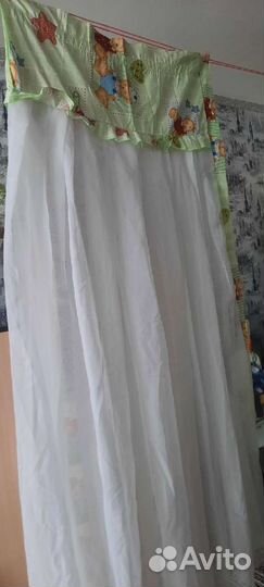 Бортики и балдахин в кроватку