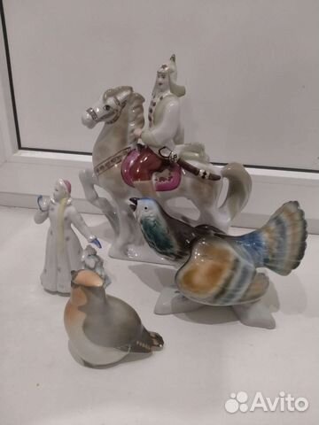 Фарфоровые статуэтки лфз купить в Москве | Хобби и отдых | Авито