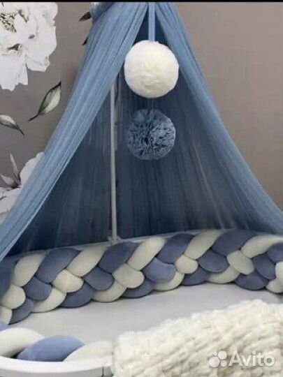 Бортик косичка