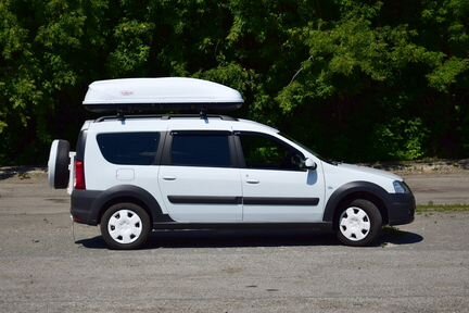 Автобокс багажник на крышу LADA Largus