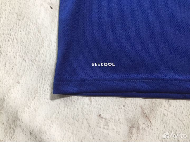 Поло Hummel x Everton синего цвета новое (L-XL)