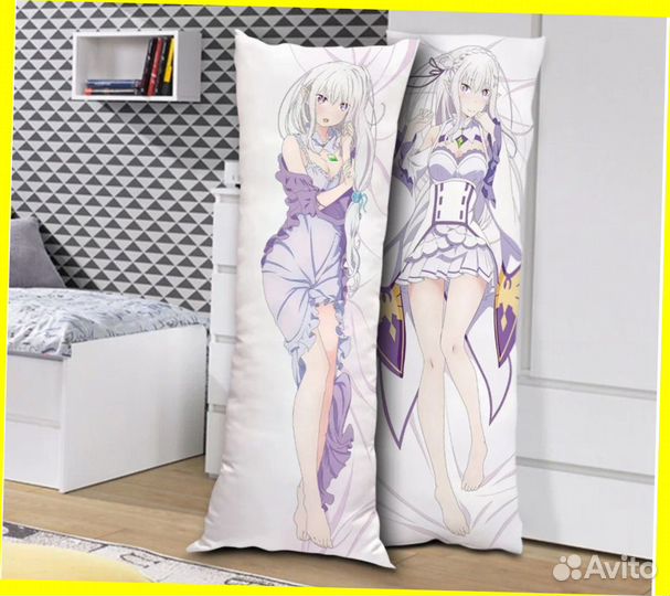 Дакимакура 150х50см (яркая)