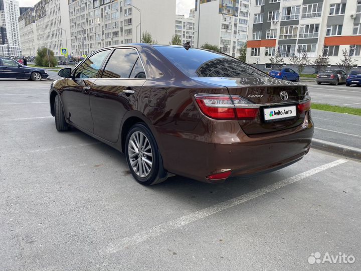 Toyota Camry 2.5 AT, 2017, 142 600 км