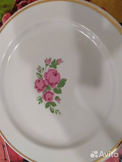 Большое сервировочное блюдо - 35 см. завода 