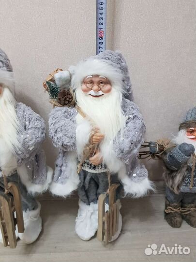 Дед Мороз, Санта, 45 см (фигурка декоративная)