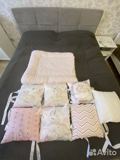 Подушки для детской кроватки