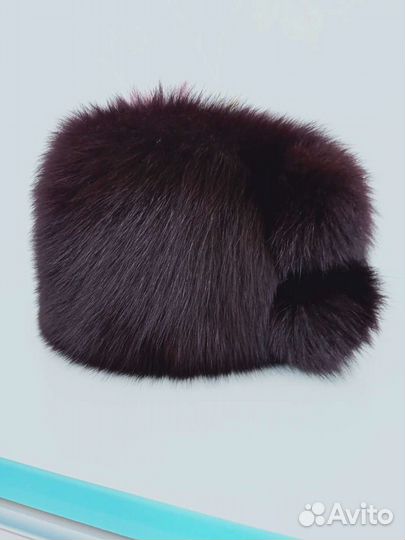 Шапка чернобурка