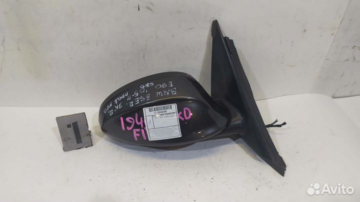 Зеркало боковое BMW 3series E90 05-11 3k R правый