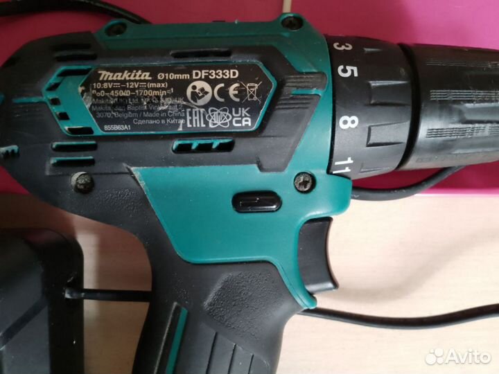 Шуруповерт Makita DF333D Оригинал