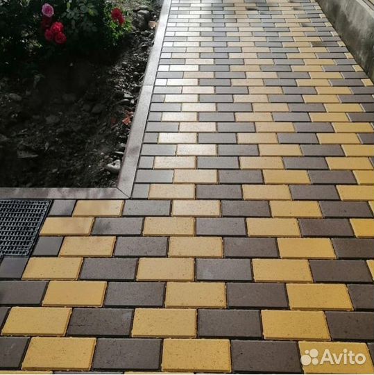 Тротуарная плитка Брусчатка