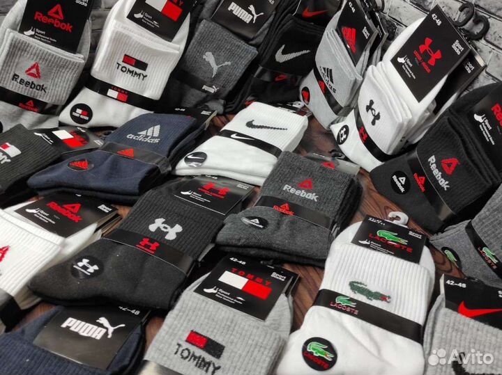 Носки Nike Adidas Fila Lacoste