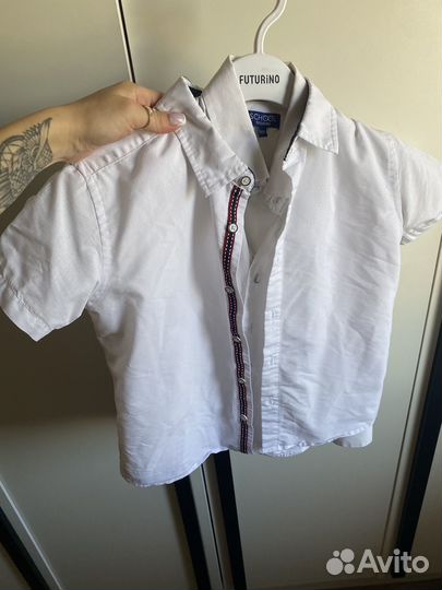 Рубашка для мальчика 140