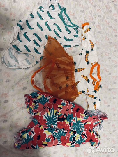 Вещи пакетом на девочку 62 68 74