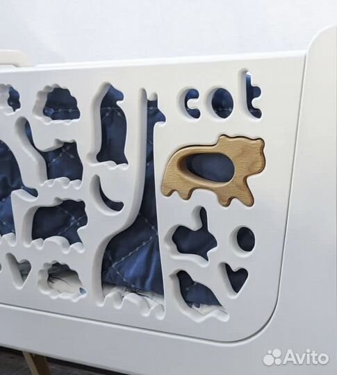 Приставная кроватка Cot factory + текстиль