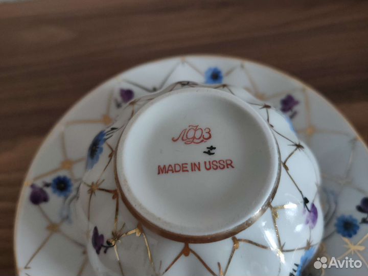 Сервиз чайный Васильки лфз