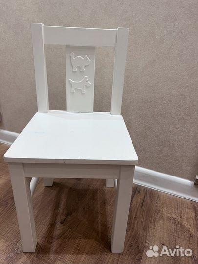 Детский стол и стул IKEA