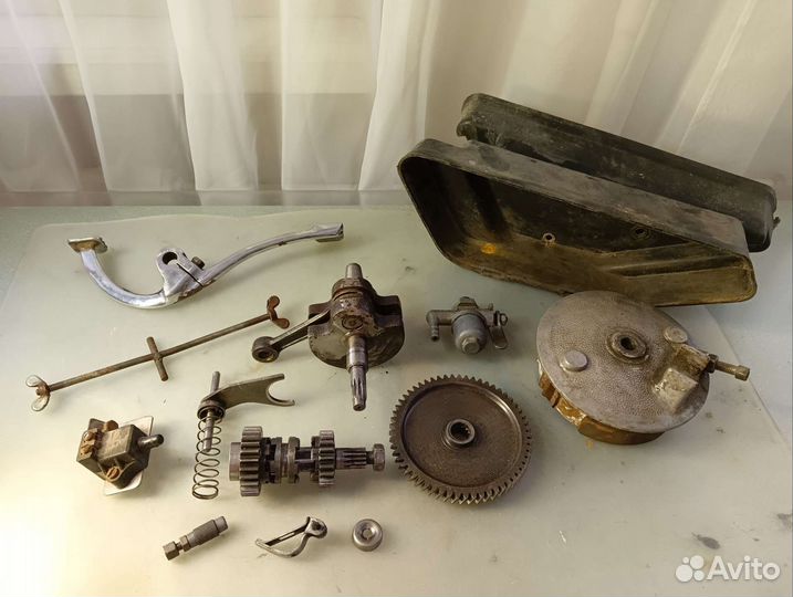 Запчасти на советские мопеды