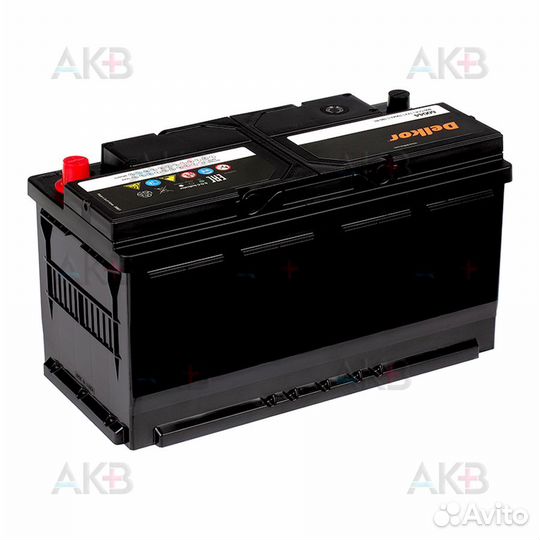 Аккумулятор автомобильный Delkor 60044 (100R 800A