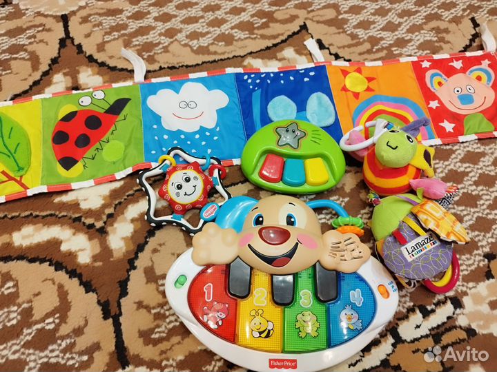 Развивающие игрушки fisher price