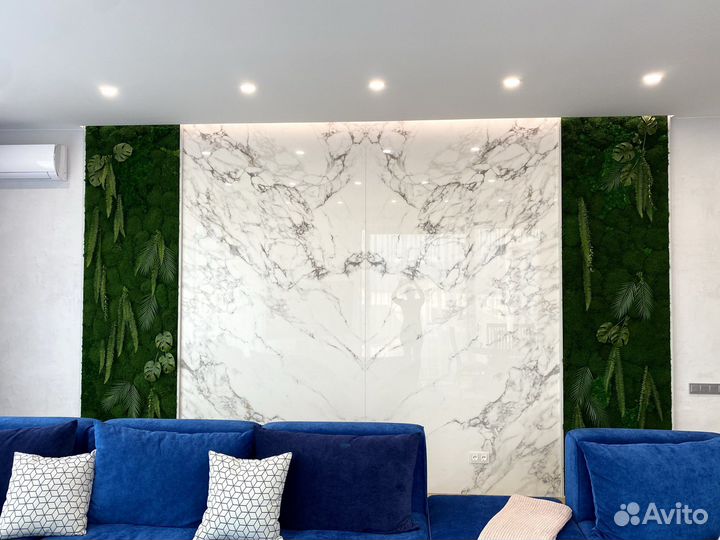 Панно из стабилизированного мха