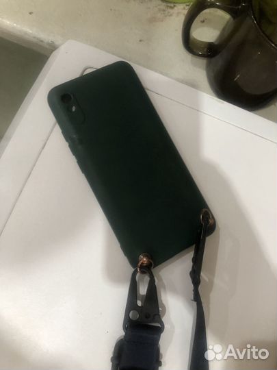 Чехол с ремешком на ксиоми редми 9