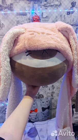 Шапка с шарфом