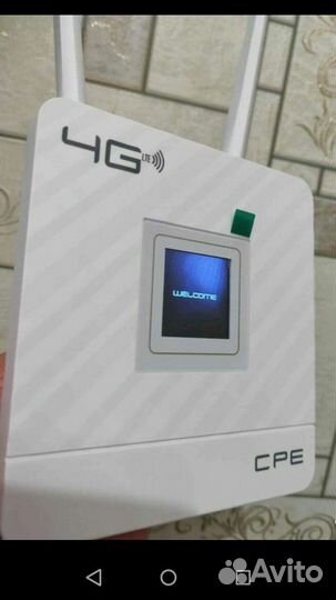 WiFi роутер с Сим картой любого oпеpaтopа 4G