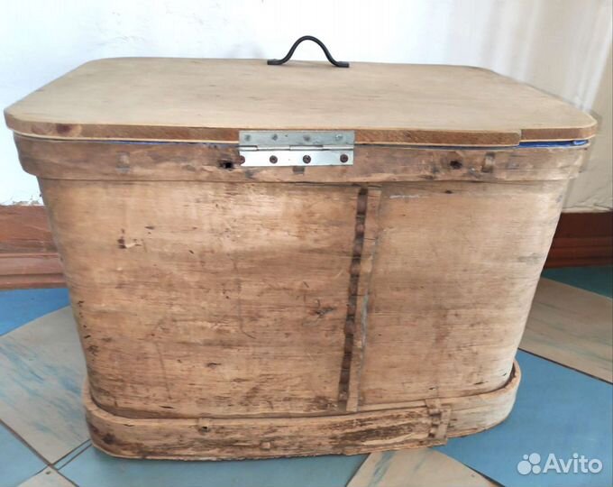 Ларь, лубяной короб начало XX века