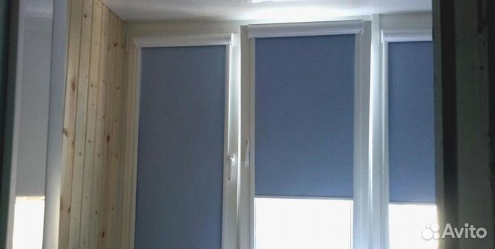 Рулонные шторы с направляющими