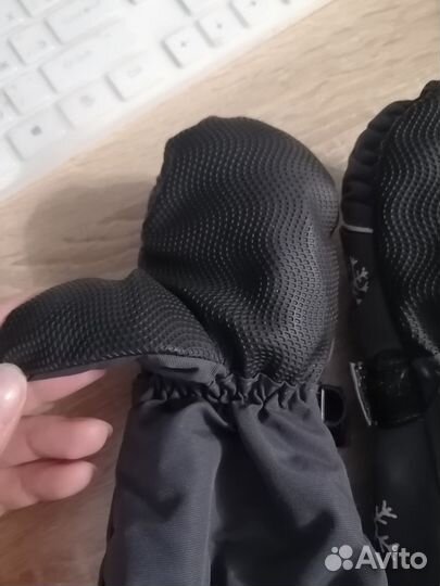 Зимние варежки детские краги