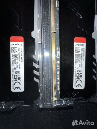 Оперативная память 2x16 32gb Kingston fury rgb