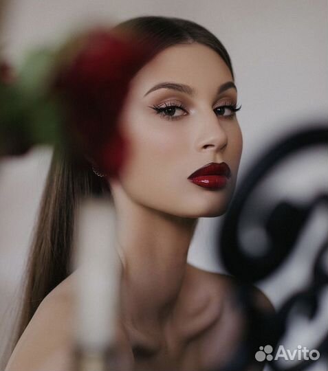 Макияж и прическа полный образ в 4 руки