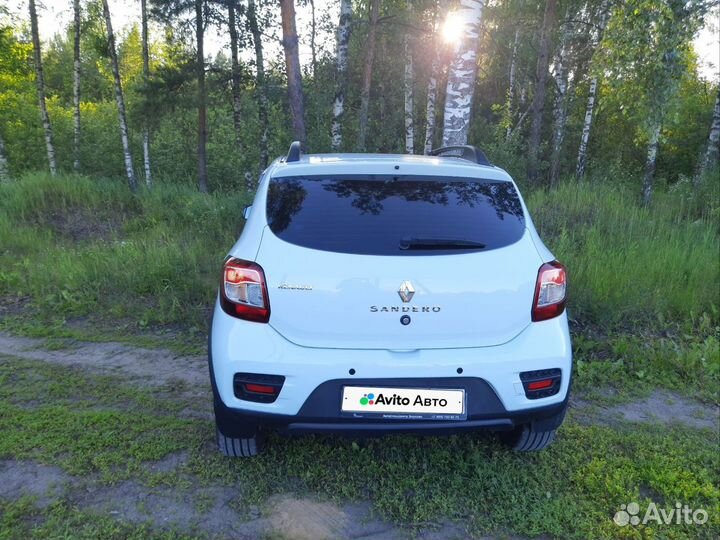 Renault Sandero Stepway 1.6 CVT, 2018, 96 000 км