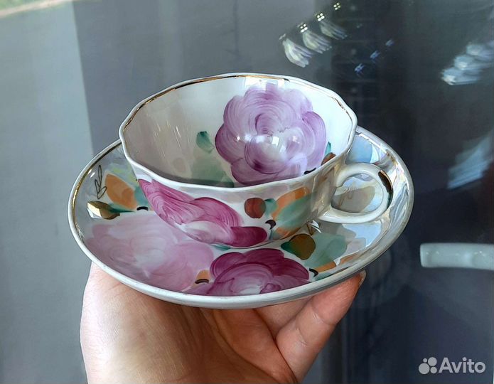 Сервиз Свадебный Розы-Агашки Дулево