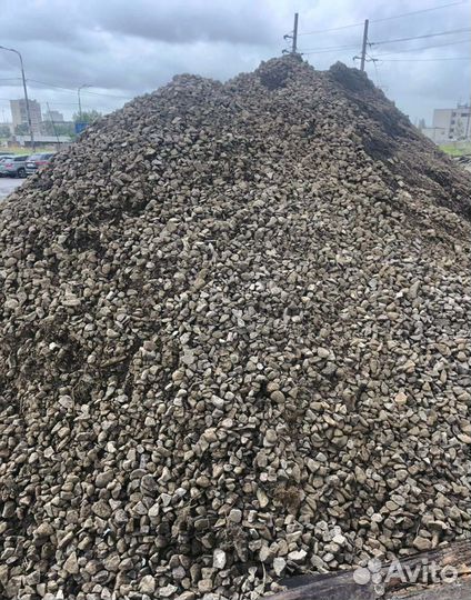 Щебень вторичный